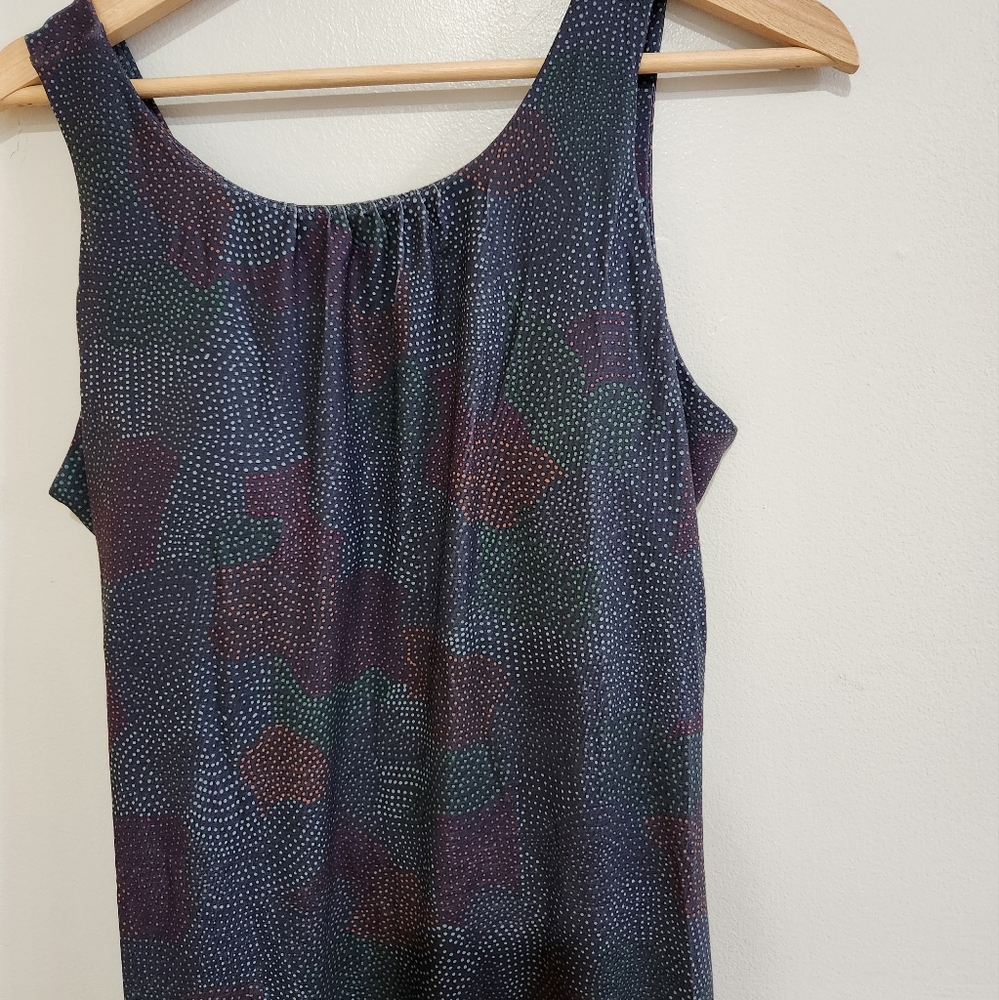 prAna Women's Skypath Dress, Size XL in deep pine dotty color. Athleisure/Casual - Picture 5 of 12